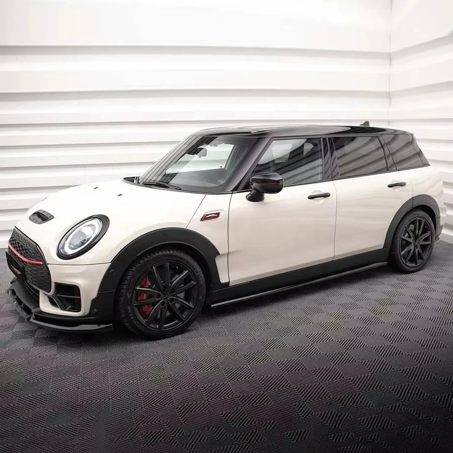 Mini Cooper Clubman John Cooper Works F54 Body Kit New Carbon Fiber Front Rear Splitter Side Skirts with Exhaust Bumper Cut-Outs